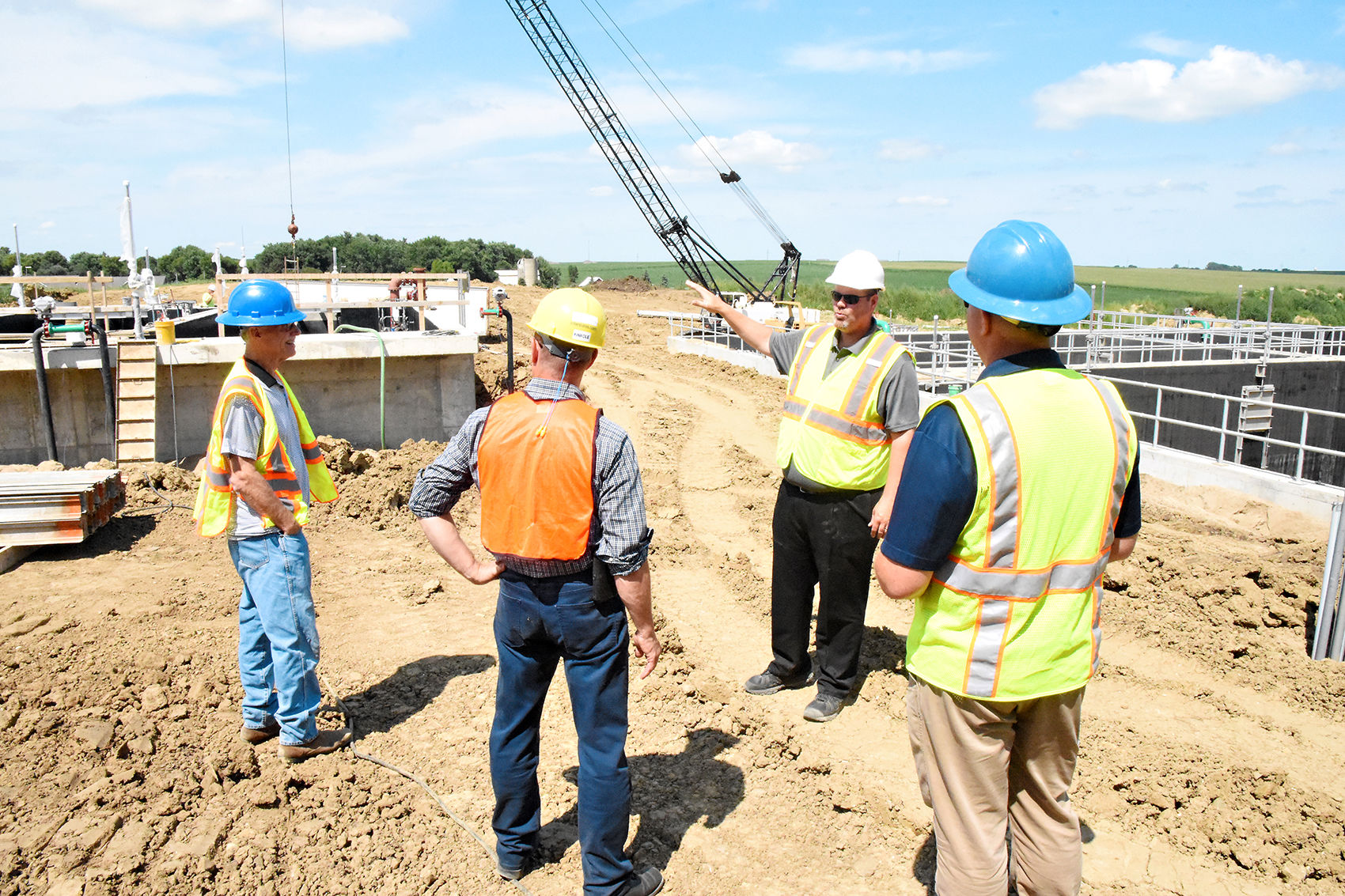 Sioux Center tours wastewater plant